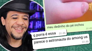 PIORES CONVERSAS DA INTERNET - O DEDO FEIO do AMONG US !