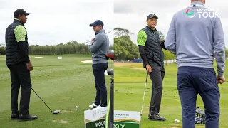 Exclusive Tiger Woods Range Session