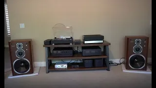 Yamaha C-1 & B-2 V-fet demo, with Yamaha PX-1 and NS-2000 and B&W speakers