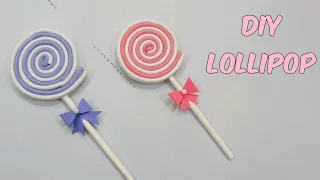 DIY lollipop / easy craft idea / how to make lollipop using foam sheet / origami lollipop