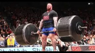 HAFTHOR BJORNSSON sets world record