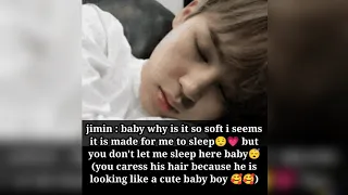 bts imagine : when you find ☺️ they are sleeping on your chest 💗✨ #btsff #btsimagines #btsreaction