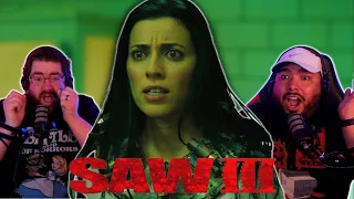SAW III (2006) FIRST TIME WATCH | The DRAMA & the GROSS have arrived!