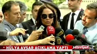 Başbakan ile Görüşen Hülya Avşar Basın Açıklaması Yaptı 13 Haziran 2013