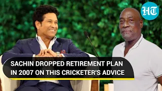 How Viv Richards stopped Sachin from retiring in 2007 | HTLS 2022