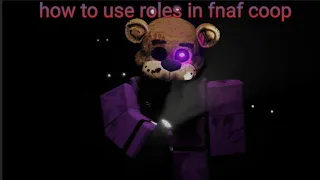 Fnaf coop how to use roles