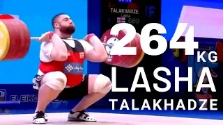 2019 Pattaya IWF 109kg+ Men's top 3 clean and jerk battle - Talakhadze Lasha