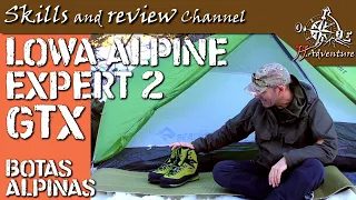 ✅ LOWA Alpine Expert 2 GTX | Botas alpinas | Revisión