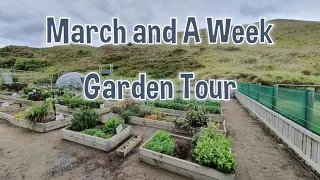 March and A Week Garden Tour