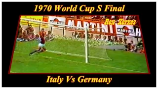 Italy Vs Germany 1970 World Cup