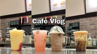 Target Starbucks Cafe Vlog | Cold Drinks | Asmr