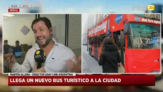 Nuevo Bus turístico en la ciudad de Buenos Aires - Hoy Nos Toca a las Ocho