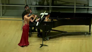 Regina Laza plays J. Brahms - Violin Sonata No 3 in D minor, Op 108