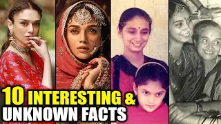 10 Unknown And Interesting Facts About Heeramandi Actress Aditi Rao Hydari|First Film, Affair & More