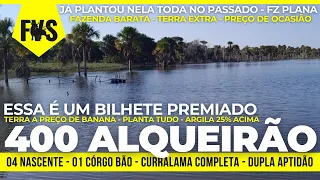 DE R$ 42 POR R$ 30 MILHÃO - FAZENDA QUE PLANTA TODA NO TOCANTINS - #fazendaavendanotocantins