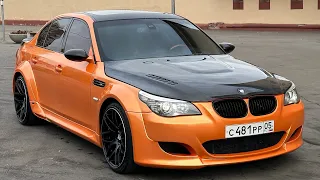 РЕДКАЯ BMW M5 E60 V10 LUMMA! ОДНА В РОССИИ!