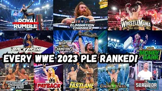 EVERY 2023 WWE Premium Live Event & Match RANKED! (WORST to BEST)