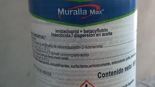 para que se usa muralla max insecticida