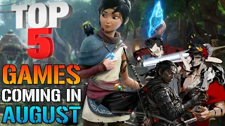 Top 5 Games Coming In August 2021 (PS4, PS5, PC, XBOX & Switch)