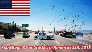 Road Rage and Car Crashes in America (USA) 2015 HD [Part 14]