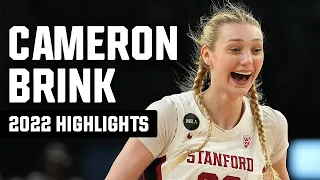 Cameron Brink 2022 NCAA tournament highlights