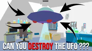 Dude Theft Wars Can you Actually Destroy The UFO ??? 🤔🤔🤔