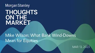 Mike Wilson: What Bank Wind-Downs Mean for Equities