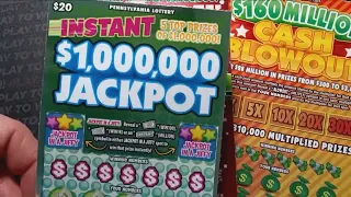 Pennsylvania Lottery late night 🌉 INSTANT scratch off session 🤞 Scratchcards 🍀🤞