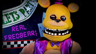 Real Fredbear Animatronic Robot [FNAF LIVE-ACTION]