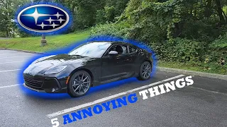 5 ANNOYING Things About the 2022 BRZ