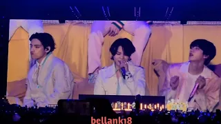 211201 (Boy with Luv) fancam BTS 방탄소년단 Permission to Dance on Stage LA concert Day 3