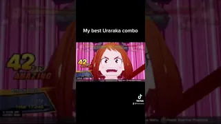 My Best Uraraka Combo | My Hero One’s Justice 2