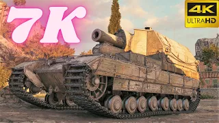 Conqueror gun carriage 💥 7K Damage 3 Kills   World of Tanks Replays ( Arty,вот )