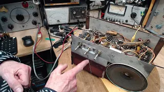 Canadian Westinghouse Model 577 Video #3 - Signal Tracing