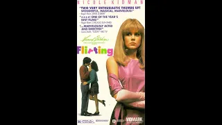 Opening To Flirting 1993 VHS