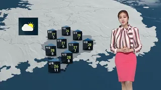 5월 17일 화 날씨 한낮 평년보다 더워..건조주의보 계속