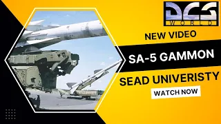 DCS SEAD University with Spook and Kittyhawk || SA-5 Gammon