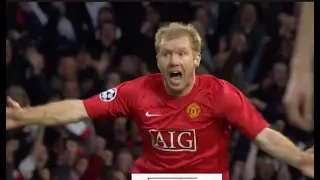 Paul Scholes goal v Barcelona