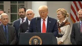 COVID-19: President Donald Trump declares national emergency