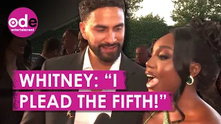 Love Island’s Whitney and Lochan “Plead the Fifth” on THIS 👀