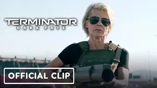 Terminator: Dark Fate Clip - "Sarah Connor's Entrance" Official Clip