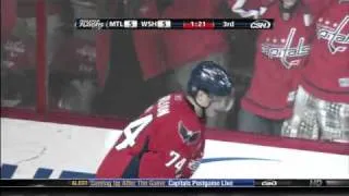 John Carlson Goal Game 2 Playoffs vs Montreal HD - 4/17/10