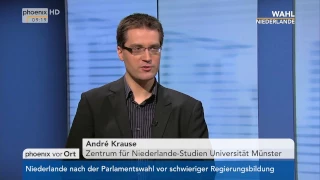 Wahl in den Niederlanden: Expertengespräch mit André Krause am 16.03.2017