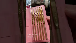 Tulip Crochet Hooks TCK-004 unboxing from Amazon Japan first impressions #shorts