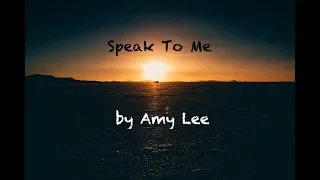 Speak To Me (traduzione Italiano)
