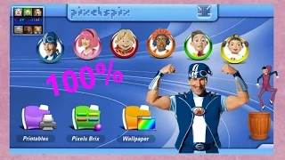 Lazy Town: Sportacus - pixelspix (completed game 100%)