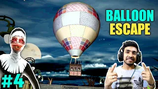 FINALLY BALLOON ESCAPE WITH KIDS | EVIL NUN HORROR GAMEPLAY #4