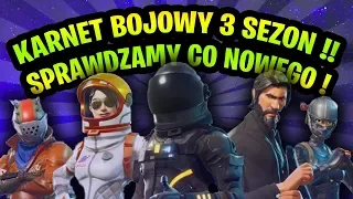 FORTNITE - PRZEGLĄD KARNETU BOJOWEGO NA 3 SEZON!!!