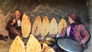 Love in Old Age | Old Lovers Living in a Cave Like 2000 Years Ago | Village life in Afghanistan