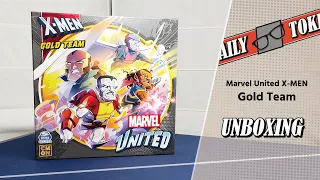 Marvel United X-Men: Equipo Oro (Gold Team) - Unboxing